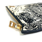 LOEWE Clutch bag Canvas, Leather black T pouch John Allen John Allen Women Used Authentic