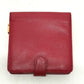 LOEWE Folded wallet leather Red logo