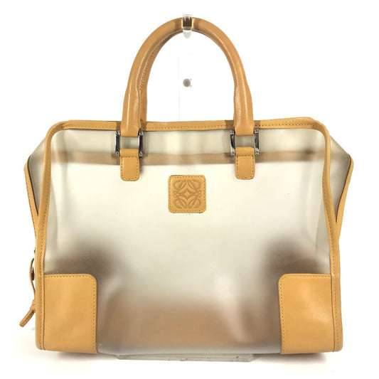 LOEWE Handbag Plastics/Leather beige 160th anniversary limited