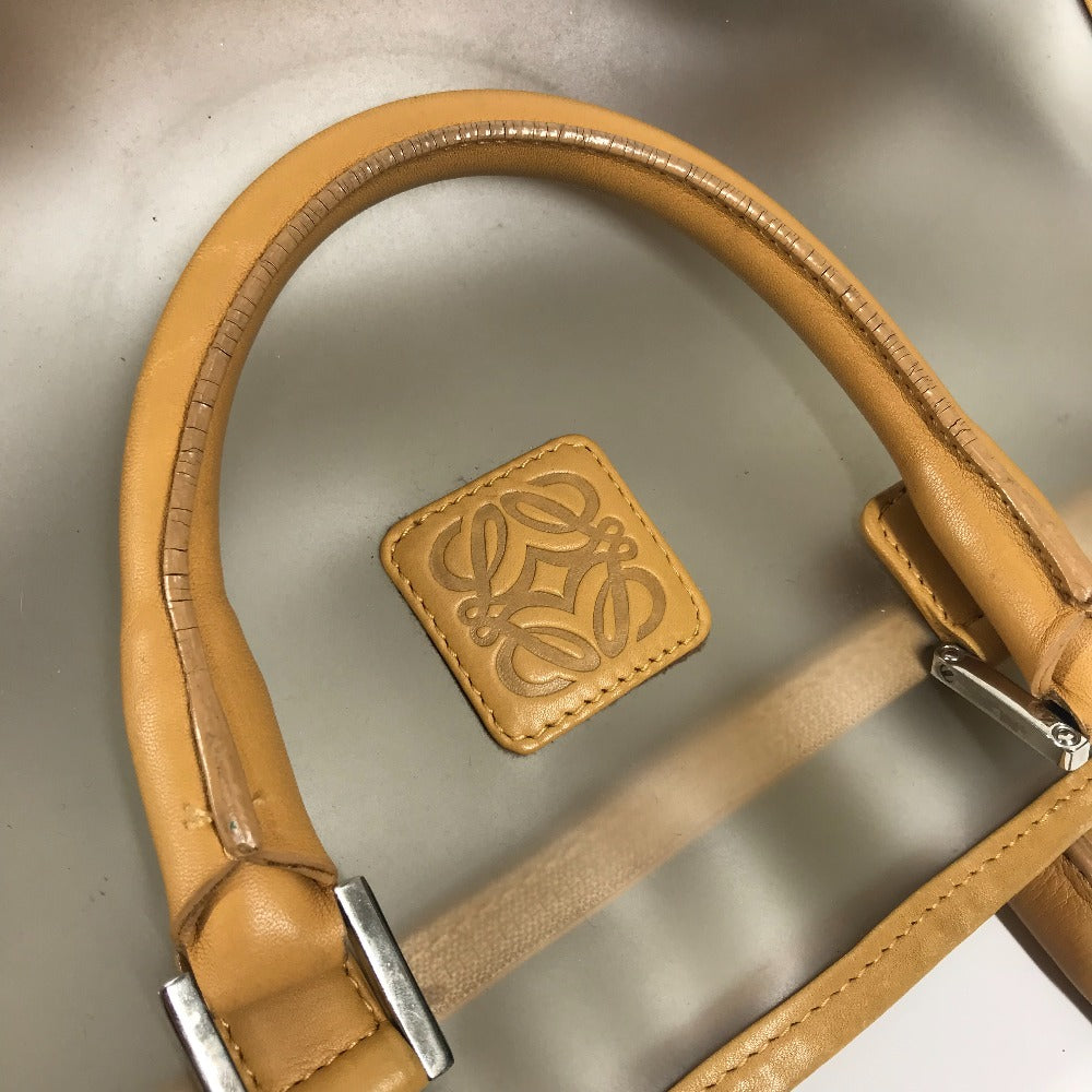 LOEWE Handbag Plastics/Leather beige 160th anniversary limited