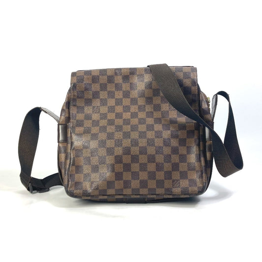 LOUIS VUITTON Shoulder Bag ‚m45255 Damier canvas Brown Damier Naviglio Women Used Authentic
