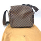 LOUIS VUITTON Shoulder Bag ‚m45255 Damier canvas Brown Damier Naviglio Women Used Authentic