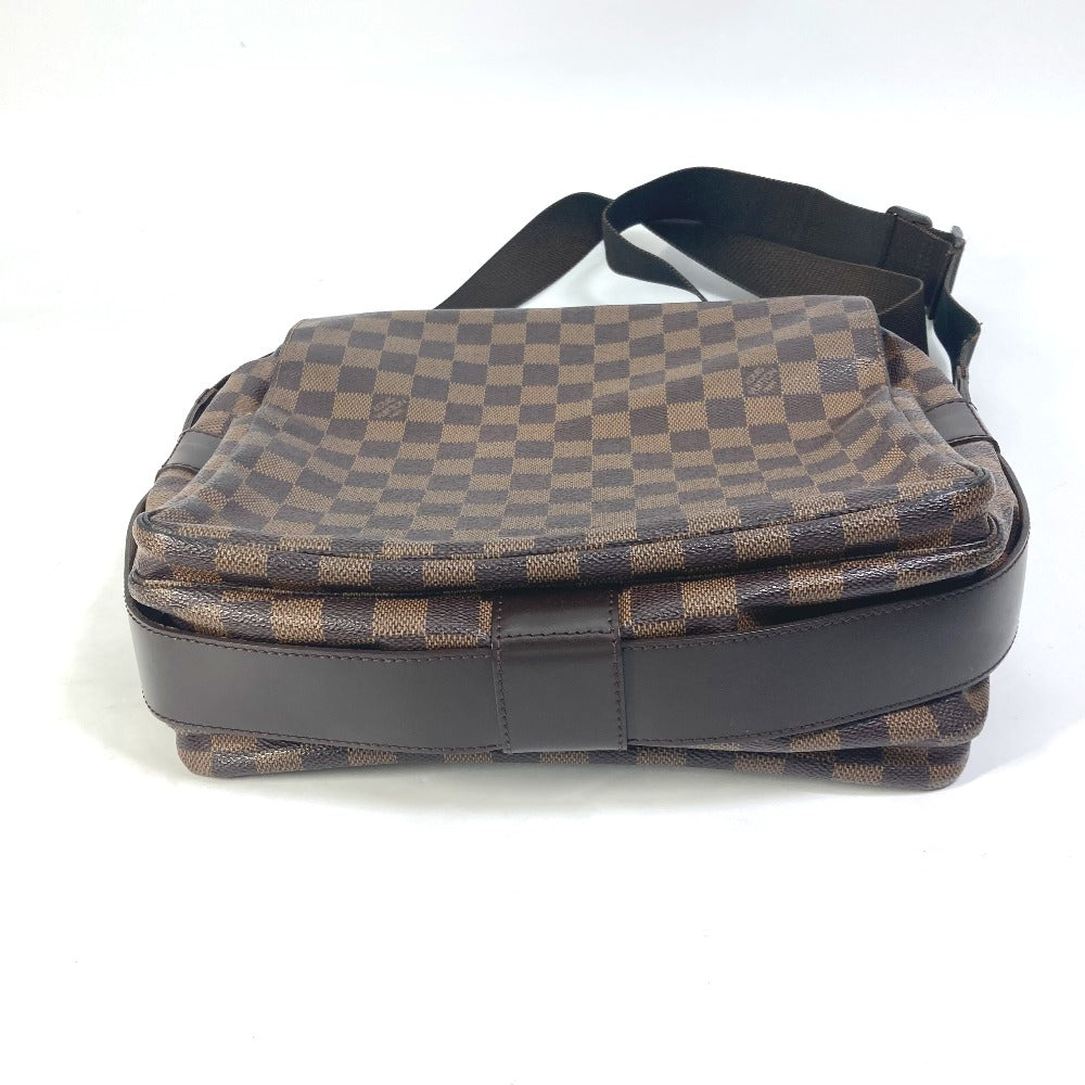 LOUIS VUITTON Shoulder Bag ‚m45255 Damier canvas Brown Damier Naviglio Women Used Authentic