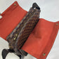 LOUIS VUITTON Shoulder Bag ‚m45255 Damier canvas Brown Damier Naviglio Women Used Authentic