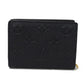LOUIS VUITTON Bifold Wallet M80151 Implant leather (monogram embossed) Noir Monogram Unplant Portefeuille Claire
