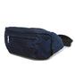 PRADA Sling bag 2VL004 Nylon Navy logo rubber waist pouch Shoulder Bag 018 Sports Tessuto Fanny Pack mens Used Authentic