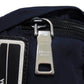 PRADA Sling bag 2VL004 Nylon Navy logo rubber waist pouch Shoulder Bag 018 Sports Tessuto Fanny Pack mens Used Authentic