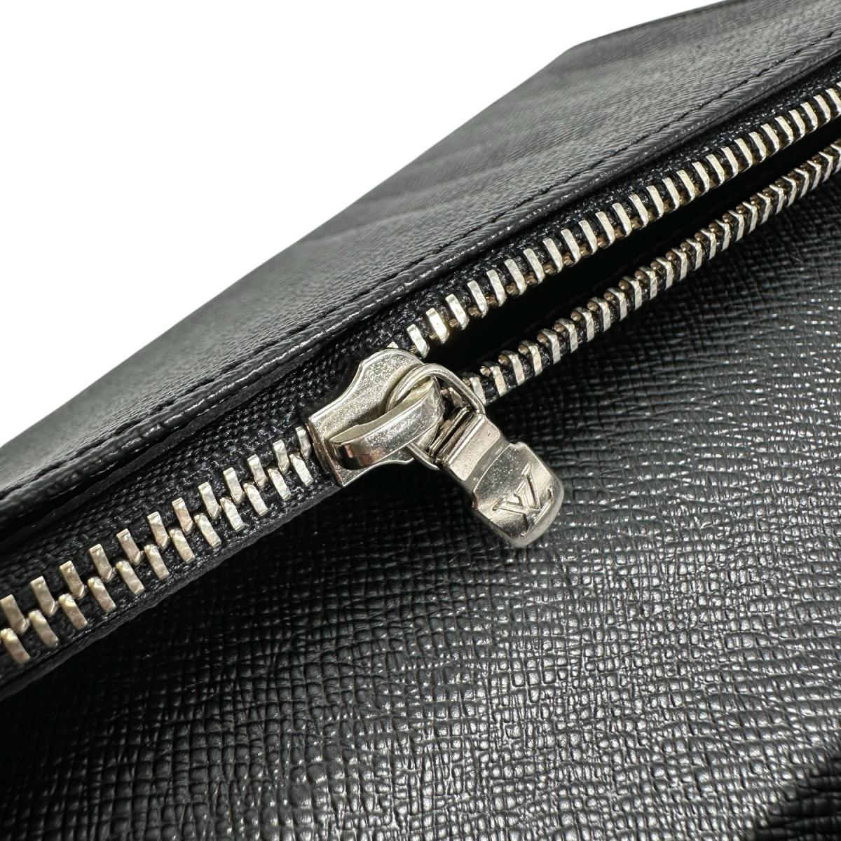LOUIS VUITTON Long Wallet Purse N62665 Damier Grafitto Canvas Black x gray Damier Grafitte Portefeuille Blaza