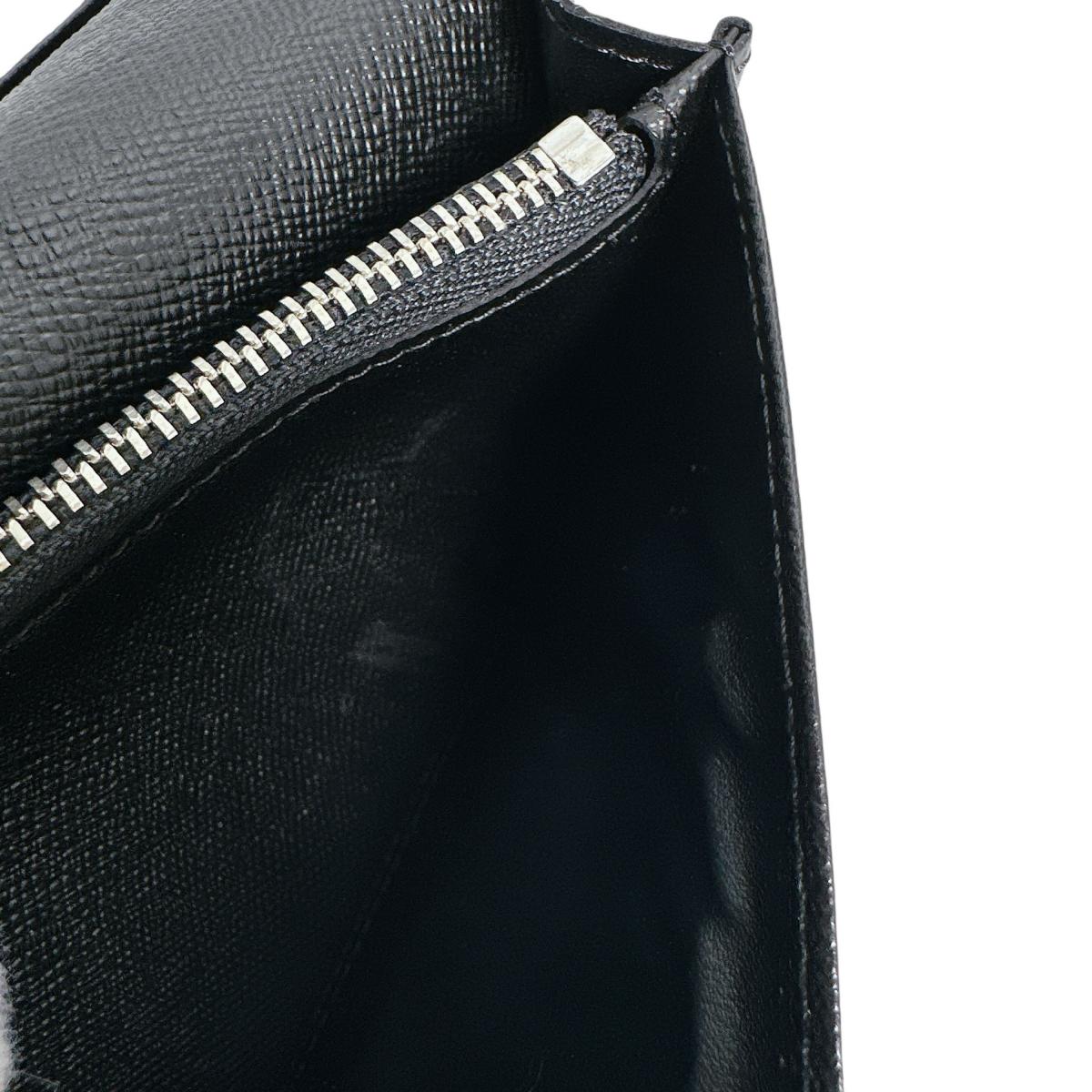 LOUIS VUITTON Long Wallet Purse N62665 Damier Grafitto Canvas Black x gray Damier Grafitte Portefeuille Blaza
