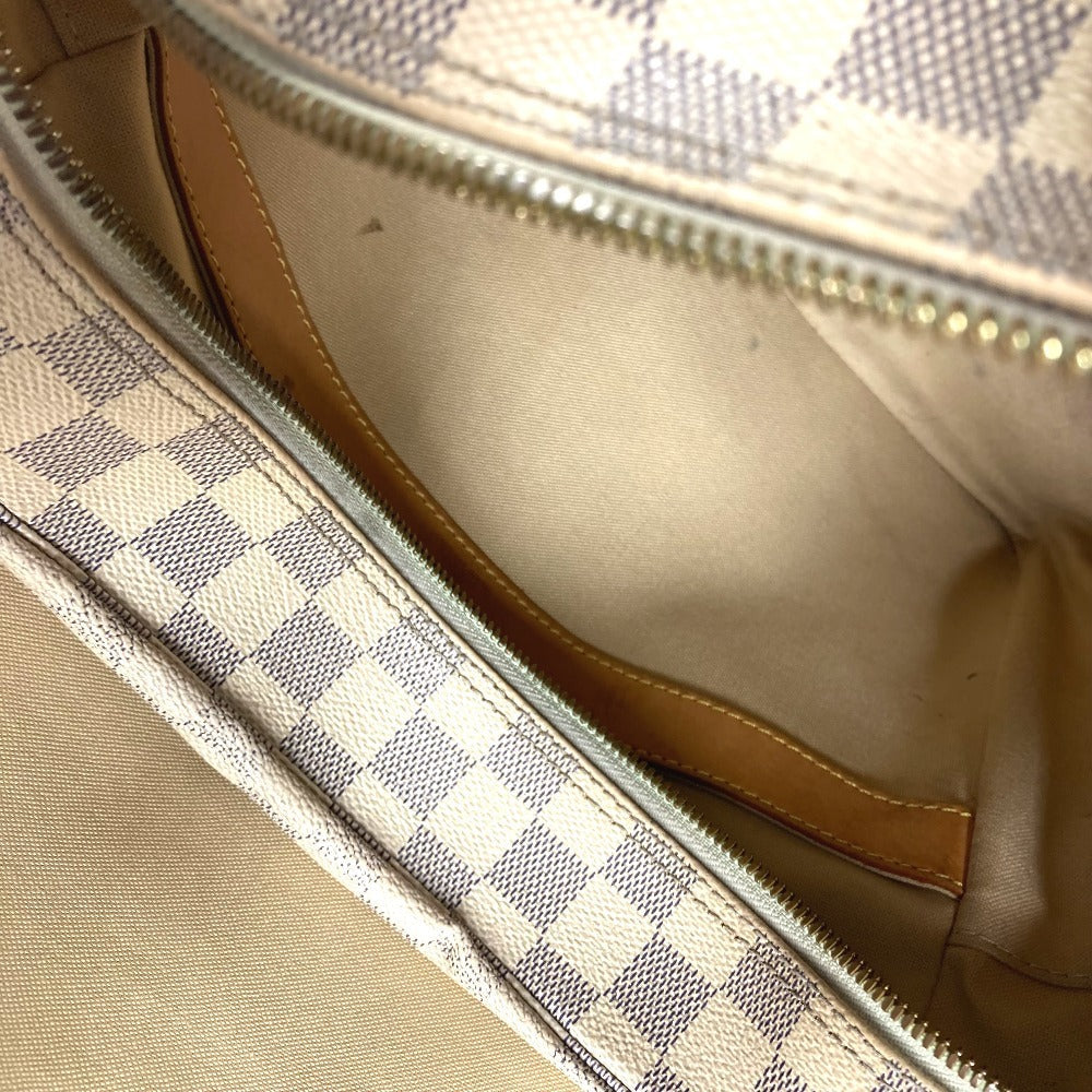 LOUIS VUITTON Shoulder Bag N51189 Damier Azur Canvas white Damier Azur Naviglio Women Used Authentic