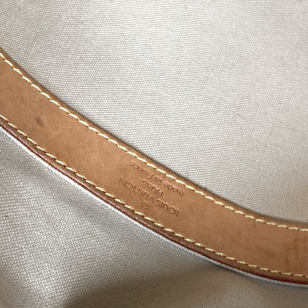 LOUIS VUITTON Shoulder Bag N51189 Damier Azur Canvas white Damier Azur Naviglio Women Used Authentic