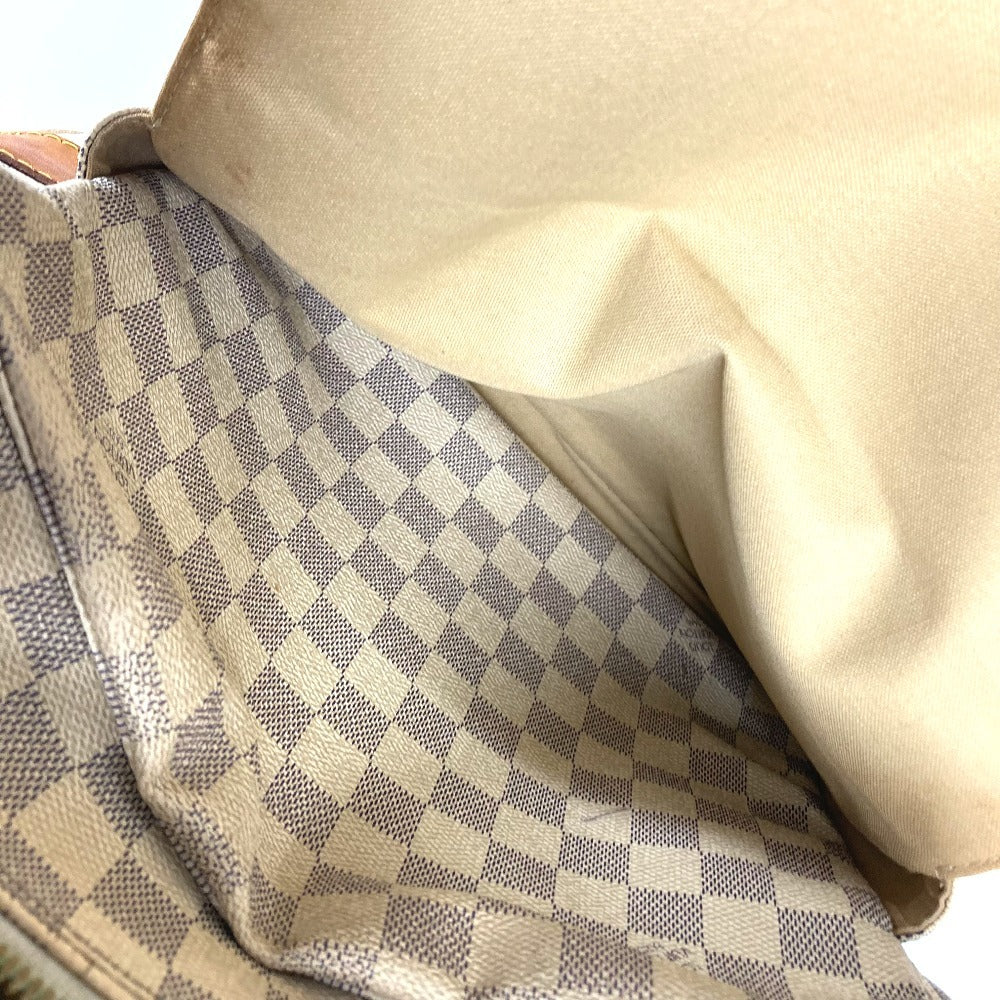 LOUIS VUITTON Shoulder Bag N51189 Damier Azur Canvas white Damier Azur Naviglio Women Used Authentic
