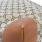 GUCCI Tote Bag 247237 GG canvas x calf leather beige Brown Bucket GG canvas Interlocking G tote Women Used Authentic