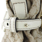 CELINE Handbag 162712BLN.02BE Canvas, Leather beige Pillow small Women Used Authentic