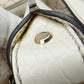 CELINE Handbag 162712BLN.02BE Canvas, Leather beige Pillow small Women Used Authentic
