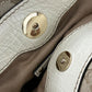 CELINE Handbag 162712BLN.02BE Canvas, Leather beige Pillow small Women Used Authentic