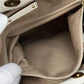 CELINE Handbag 162712BLN.02BE Canvas, Leather beige Pillow small Women Used Authentic