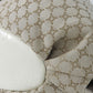 CELINE Handbag 162712BLN.02BE Canvas, Leather beige Pillow small Women Used Authentic