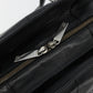 CHANEL Handbag Caviar Skin Black Silver CC