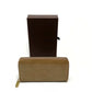 LOUIS VUITTON Long Wallet Purse M91470 Patent leather beige Vernis Zippy wallet Women Used Authentic