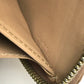 LOUIS VUITTON Long Wallet Purse M91470 Patent leather beige Vernis Zippy wallet Women Used Authentic