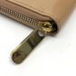 LOUIS VUITTON Long Wallet Purse M91470 Patent leather beige Vernis Zippy wallet Women Used Authentic