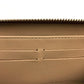 LOUIS VUITTON Long Wallet Purse M91470 Patent leather beige Vernis Zippy wallet Women Used Authentic