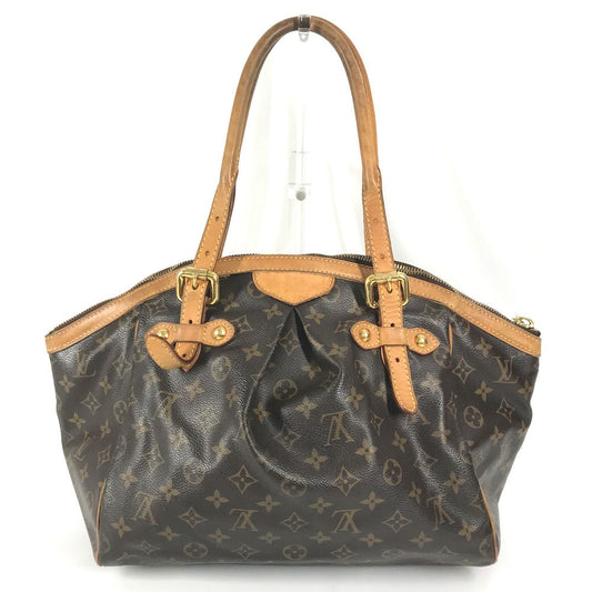 LOUIS VUITTON Shoulder Bag M40144 Monogram canvas Brown Monogram Tivoli GM Women Used Authentic