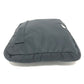 PRADA Clutch bag Nylon black Triangular plate