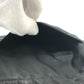 PRADA Clutch bag Nylon black Triangular plate