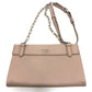PRADA Shoulder Bag BT955X Safiano leather beige logo/shoulder ChainShoulder