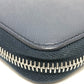 PRADA Long Wallet Purse 2ML188 Safiano leather blue logo unisex(Unisex) Used Authentic