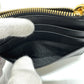 PRADA Coin case Safiano leather black logo robot charm