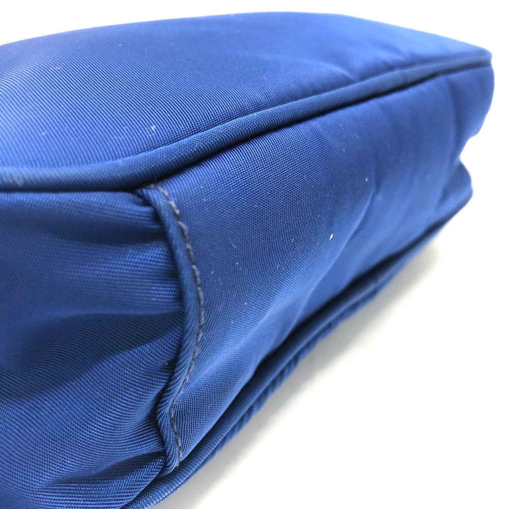 PRADA Waist bag 2VL001 Nylon blue Triangle logo