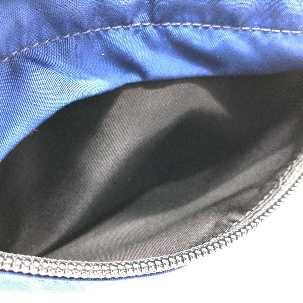 PRADA Waist bag 2VL001 Nylon blue Triangle logo