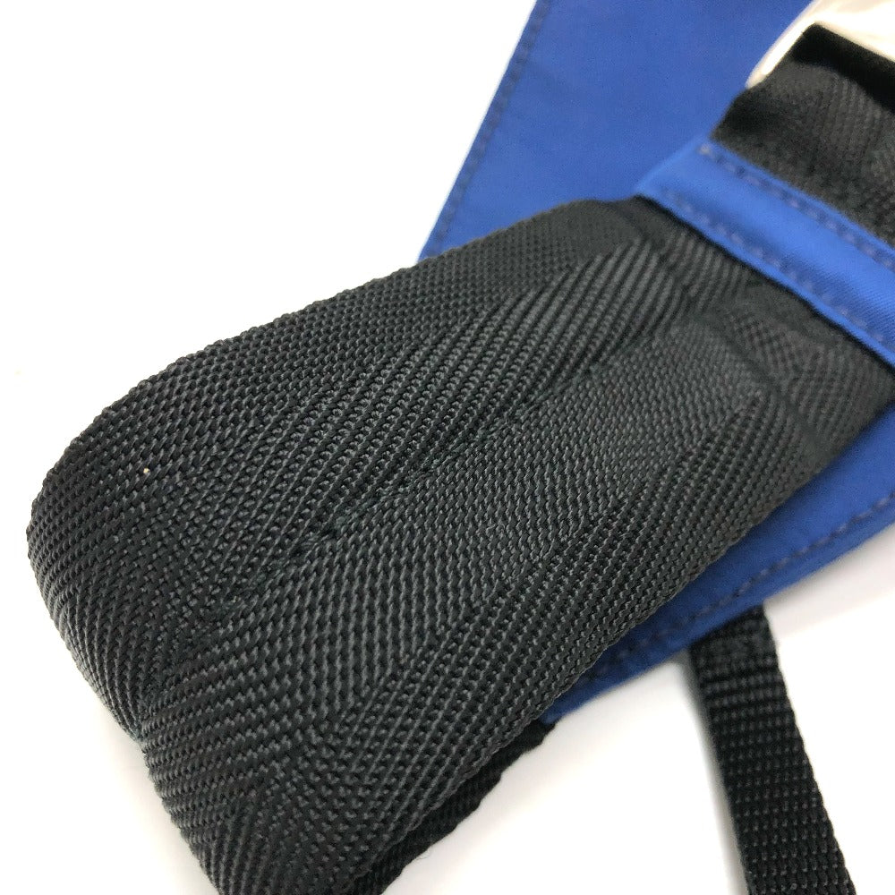 PRADA Waist bag 2VL001 Nylon blue Triangle logo