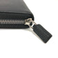 PRADA Long Wallet Purse 2ML317 Safiano leather black logo Women Used Authentic