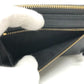 PRADA Long Wallet Purse 1ML157 leather black logo