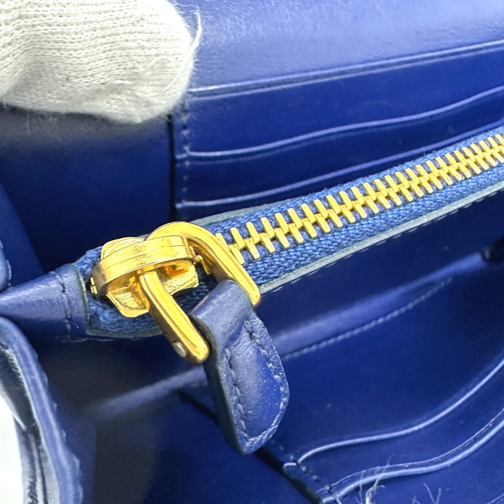 PRADA Shoulder Bag 1M1437 Nylon blue logo quilting Women Used Authentic
