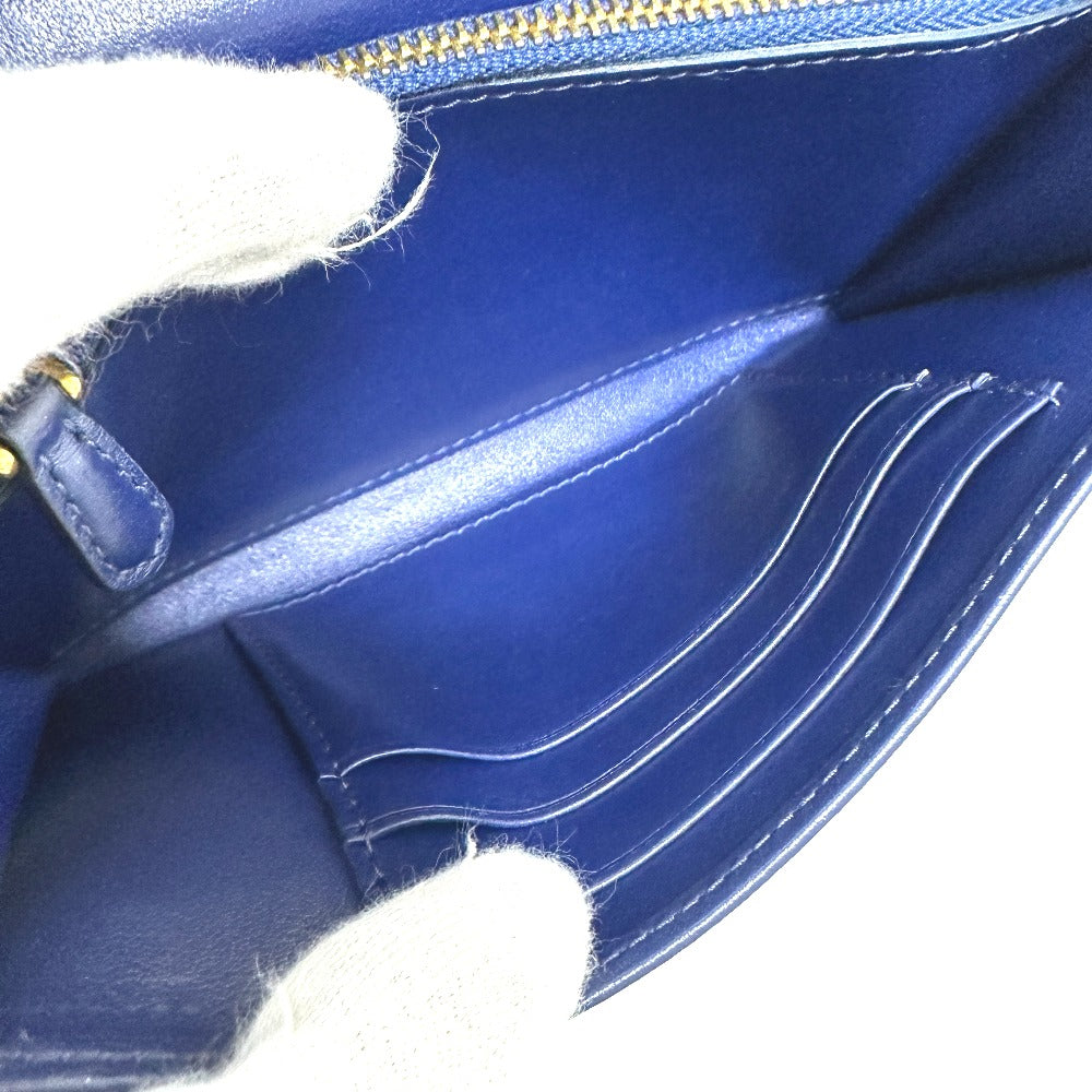 PRADA Shoulder Bag 1M1437 Nylon blue logo quilting Women Used Authentic