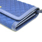 PRADA Shoulder Bag 1M1437 Nylon blue logo quilting Women Used Authentic