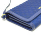 PRADA Shoulder Bag 1M1437 Nylon blue logo quilting Women Used Authentic