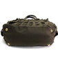 PRADA Tote Bag BN1728 Nylon canvas, leather Brown Frill Women Used Authentic