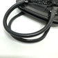 PRADA Handbag Nylon / leather black Evening bear