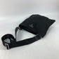 PRADA Shoulder Bag Nylon black Crossbody pochette bag 