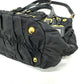PRADA Tote Bag BN1788 Nylon / leather black Gathered Women Used Authentic