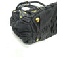 PRADA Tote Bag BN1788 Nylon / leather black Gathered Women Used Authentic