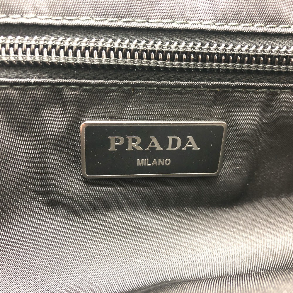 PRADA Sling bag 2VH991 Nylon blue Triangle logo camouflage