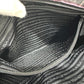 PRADA Shoulder Bag Nylon multicolor Triangle Plate Check Pattern