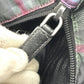 PRADA Shoulder Bag Nylon multicolor Triangle Plate Check Pattern